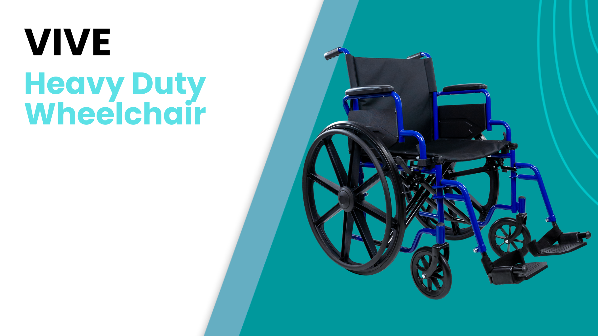 Amazon.com: Vive Bariatric Wheelchair for Adults (Supports 400 lbs